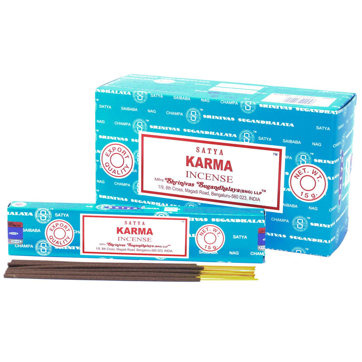 Encens Satya Karma 15 g - Pensée Positive & Méditation – photo 3