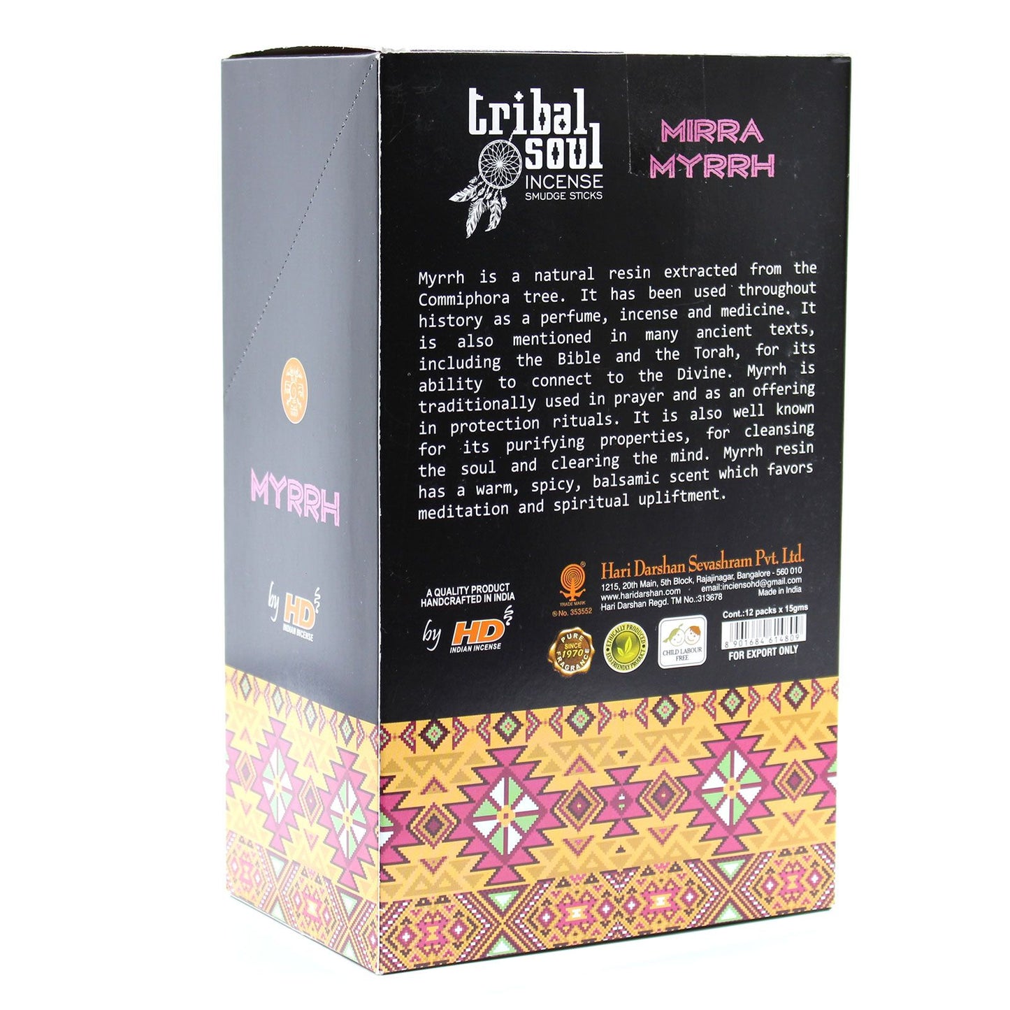 Encens Myrrhe Tribal Soul - Résine Sacrée Anti-Odeurs – photo 2
