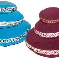 Singing Bowl Velvet Cushion - 7cm
