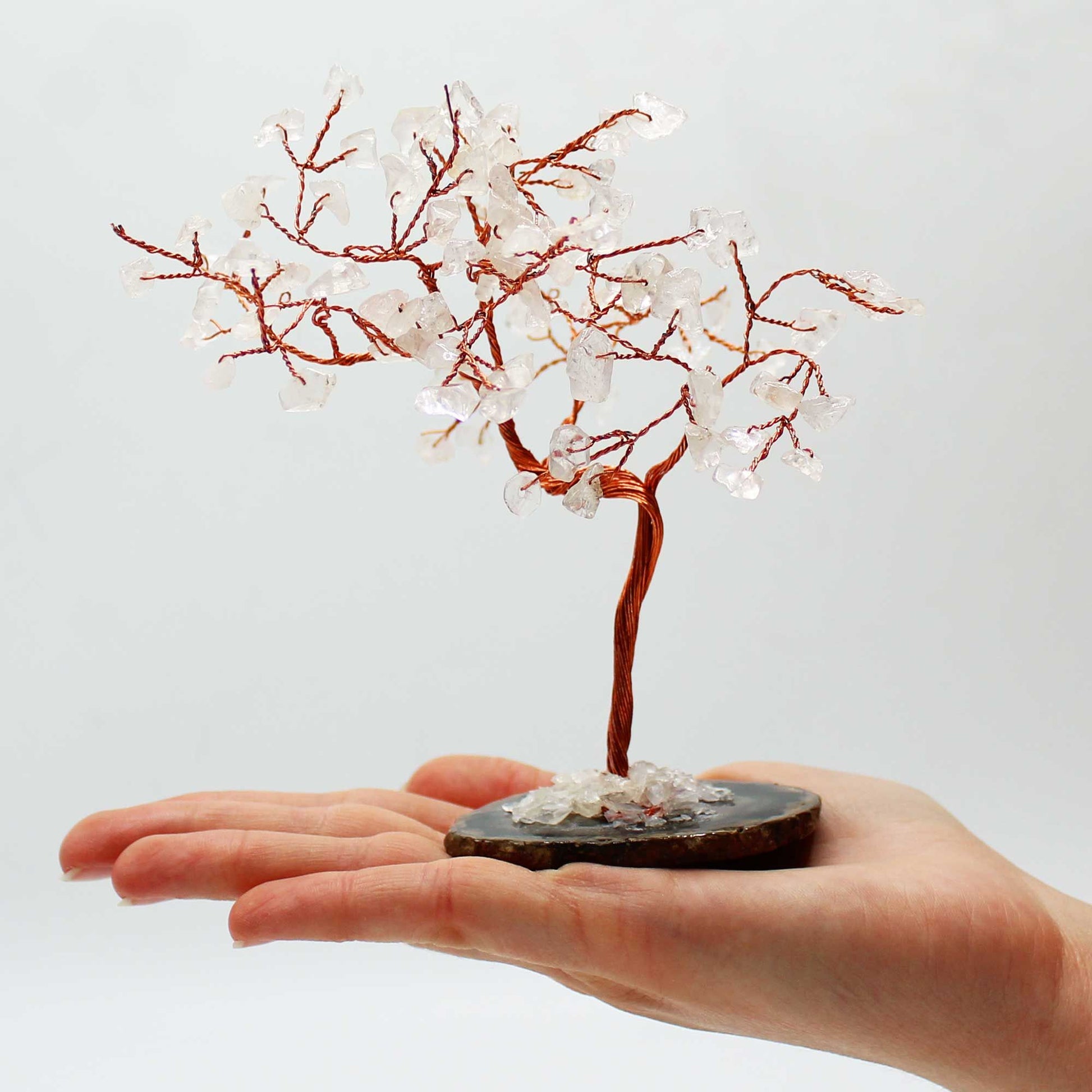 Grand arbre de vie en Cristal de Roche - photo 2