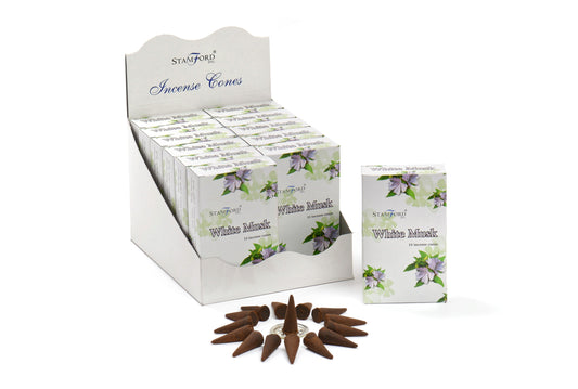 Encens Cônes Musc Blanc - Relaxation & Purification