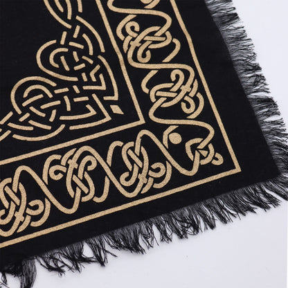 Tissu d'Autel en Coton à Franges — Pentagramme — 50 × 50 cm - photo 3