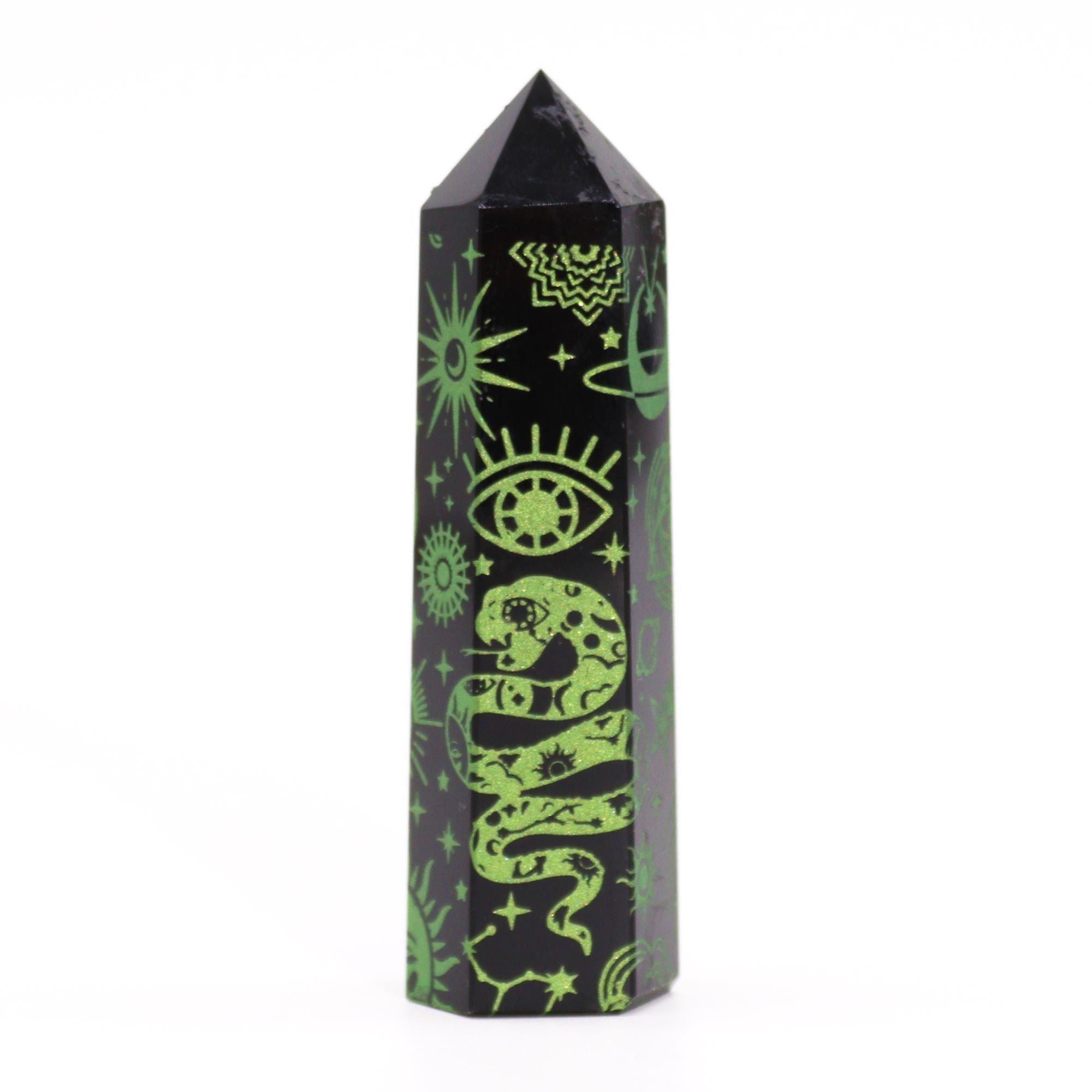 Pointe d'Obsidienne Noire - Mystic Story - forest green - photo 4