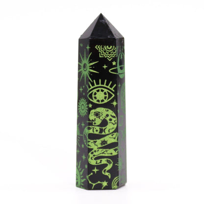 Pointe d'Obsidienne Noire - Mystic Story - forest green - photo 4