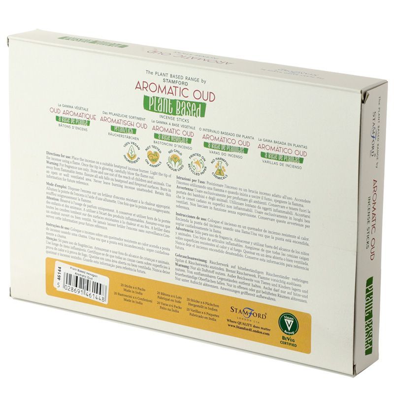 Encens Oud Naturel - Bâtons Premium Longue Durée