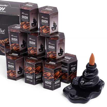 Encens Refoulant Oudh - Cônes Masala Lot 10 – photo 7
