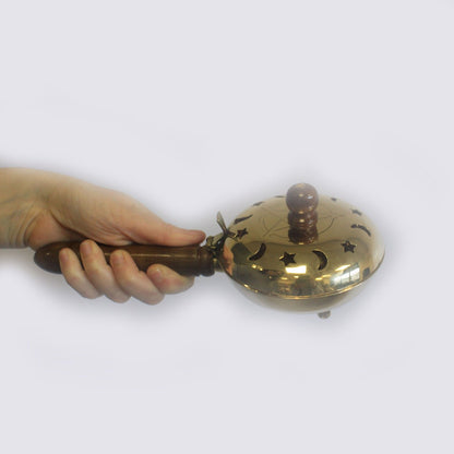 Brûle-Encens Pentagramme Laiton - Rituel & Méditation – photo 4