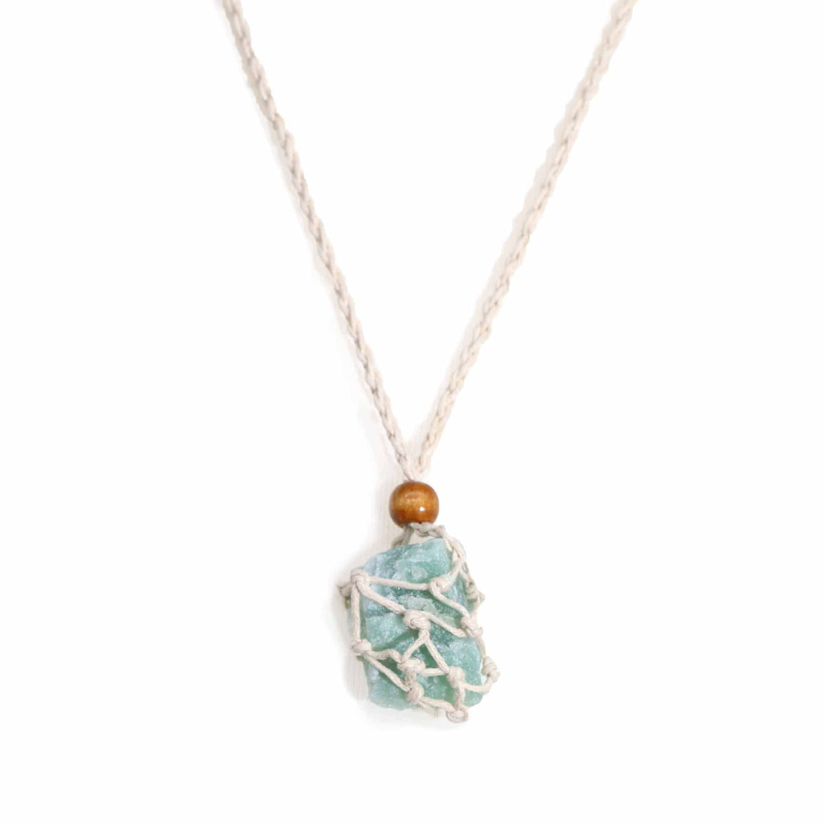 Cordon pour pendentif 45 cm - natural - photo 5