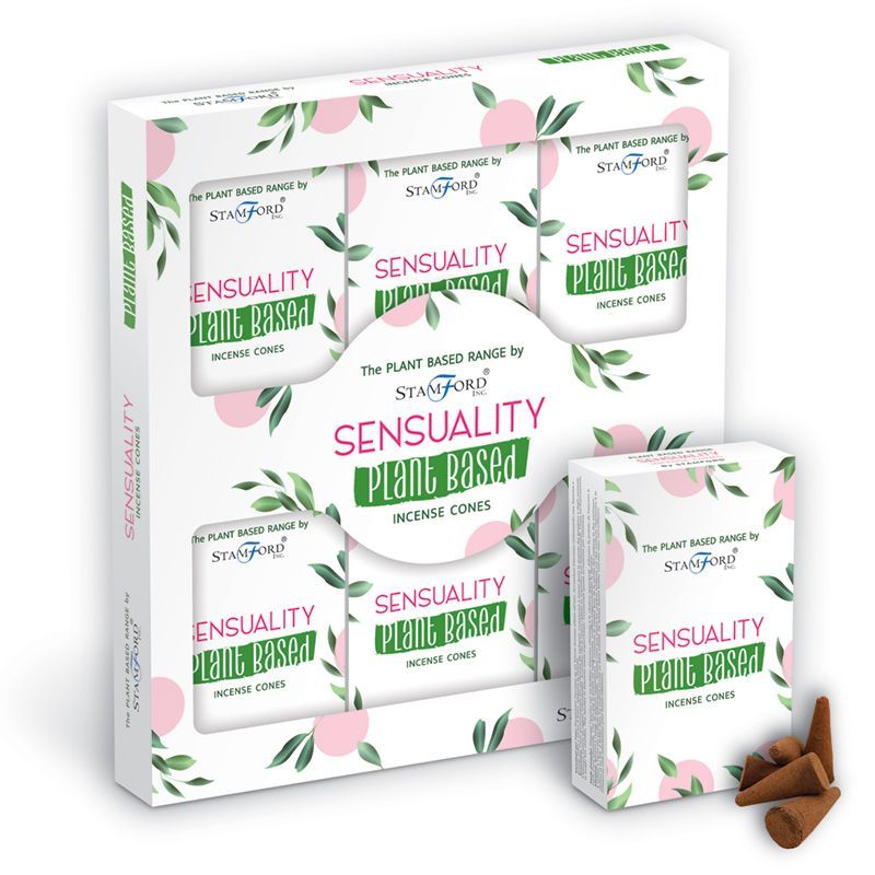 Cônes d'Encens Sensualité - Végétal Premium 12pcs