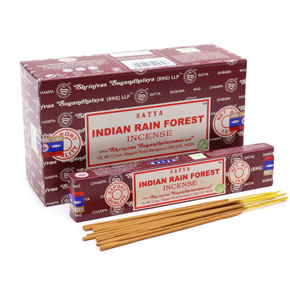 Encens Satya Forêt Tropicale Indienne (Indian Rain Forest) 15 g