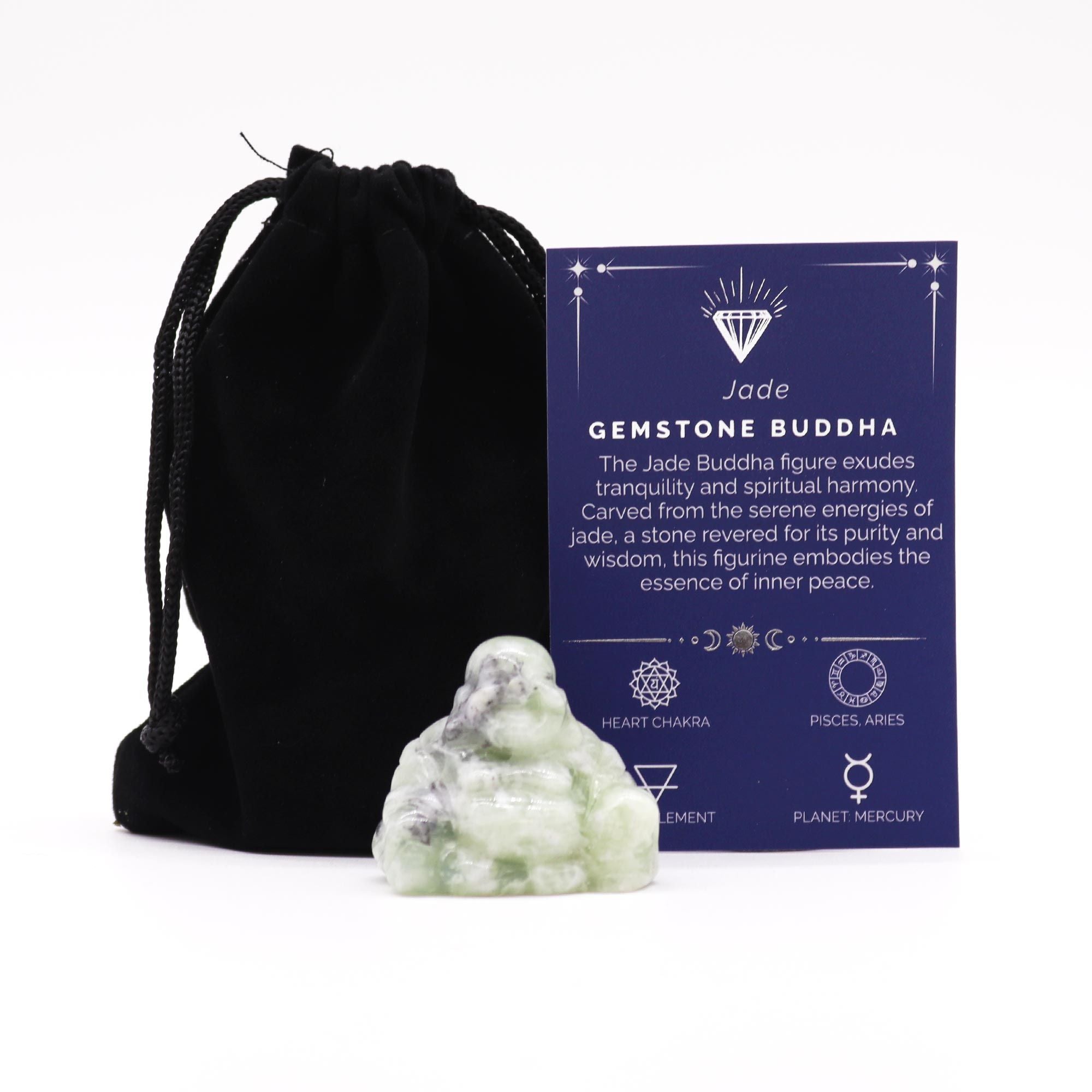 Figurine Bouddha en Jade