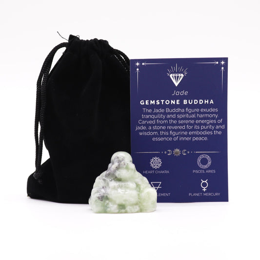 Figurine Bouddha en Jade