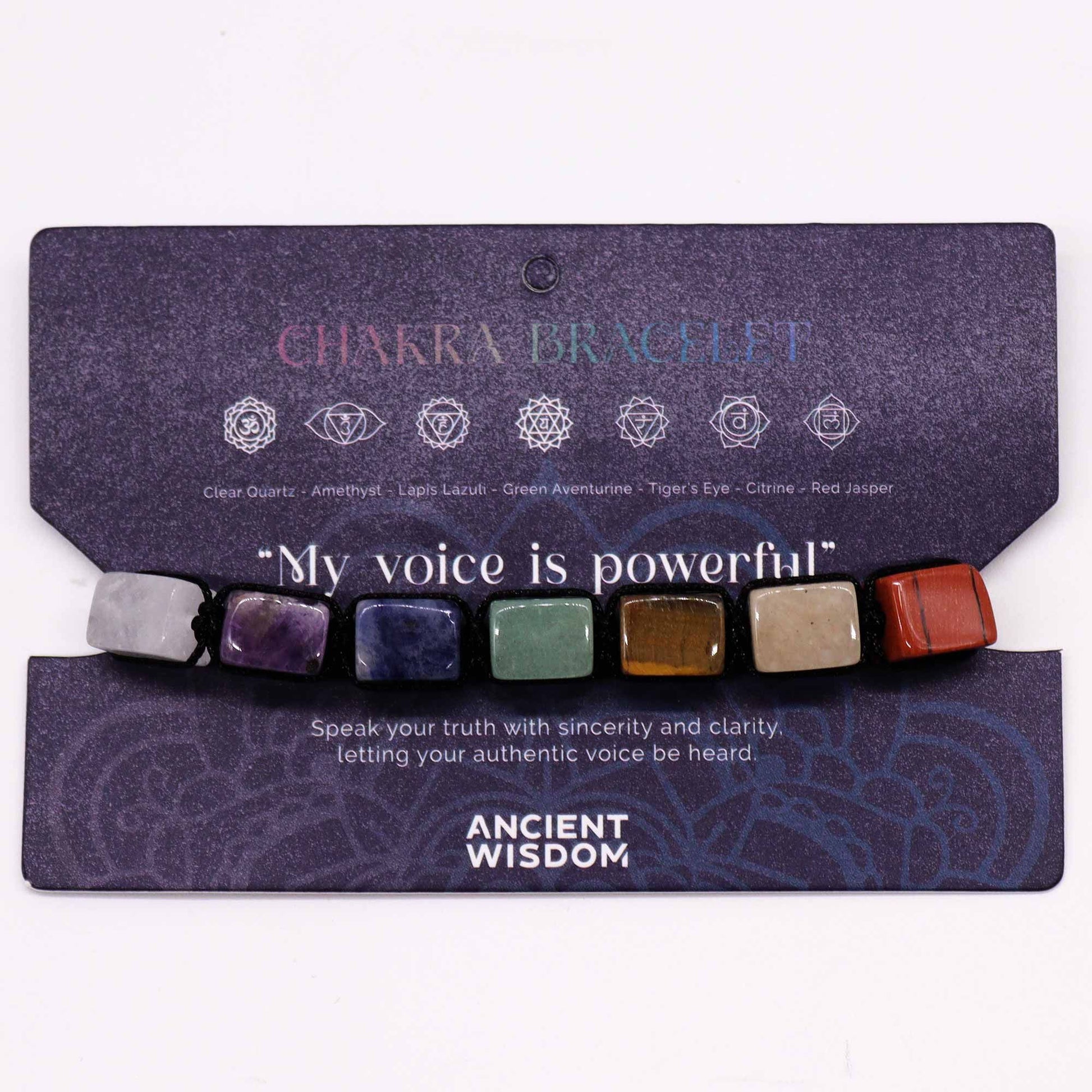 Bracelet 7 Chakras Pierres Naturelles - Équilibre & Clarté – photo 2