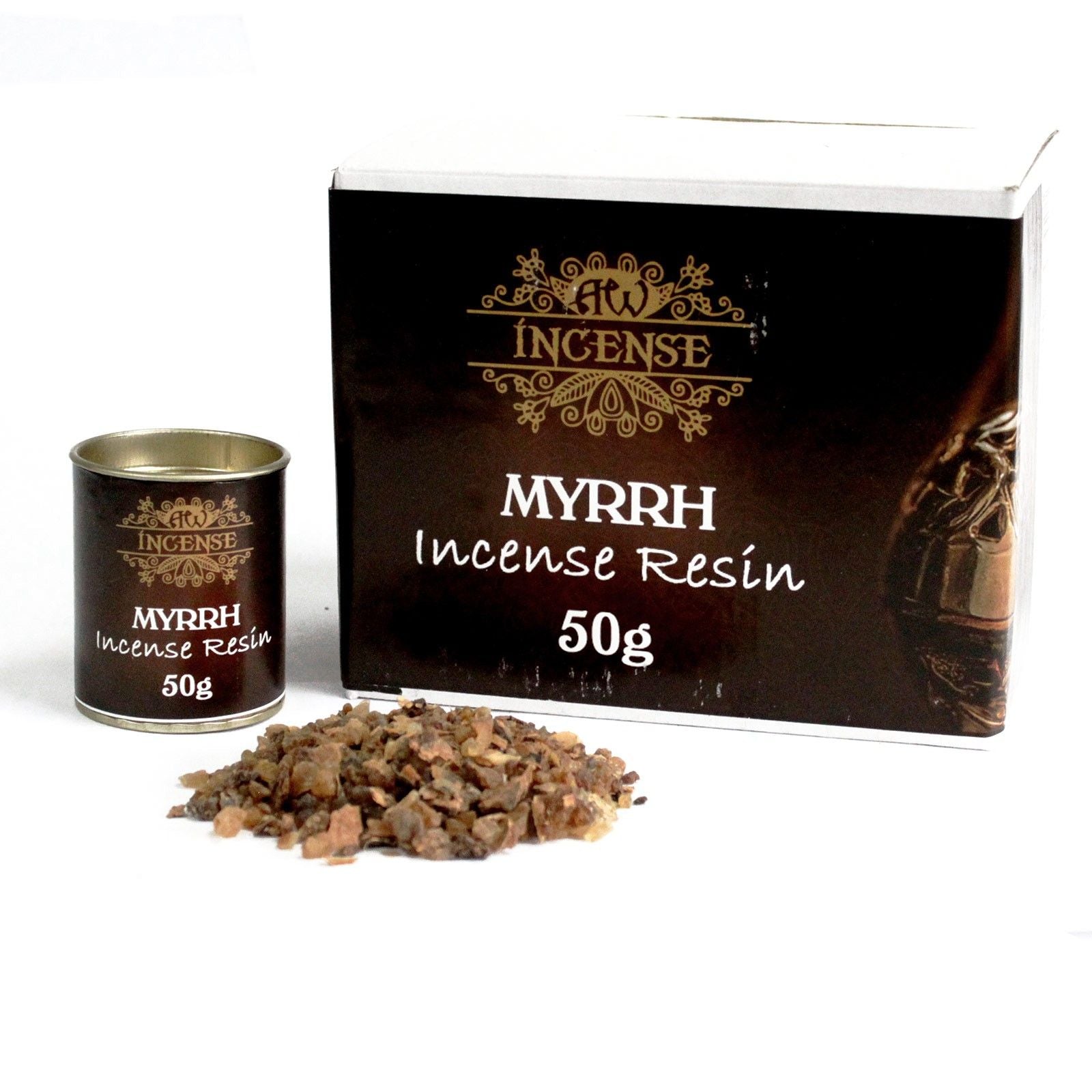 Résine de Myrrhe 50g - Encens Naturel Purification