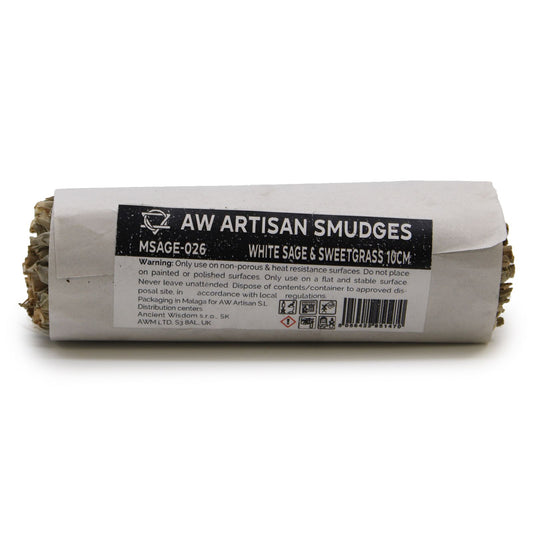 Smudge Stick - White Sage & Sweetgrass 10cm - photo 2
