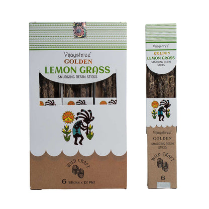 Bâtons de Résine Lemongrass Smudging 30g - Purification