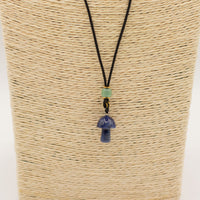 Pendentif sur cordon - Sodalite - photo 3