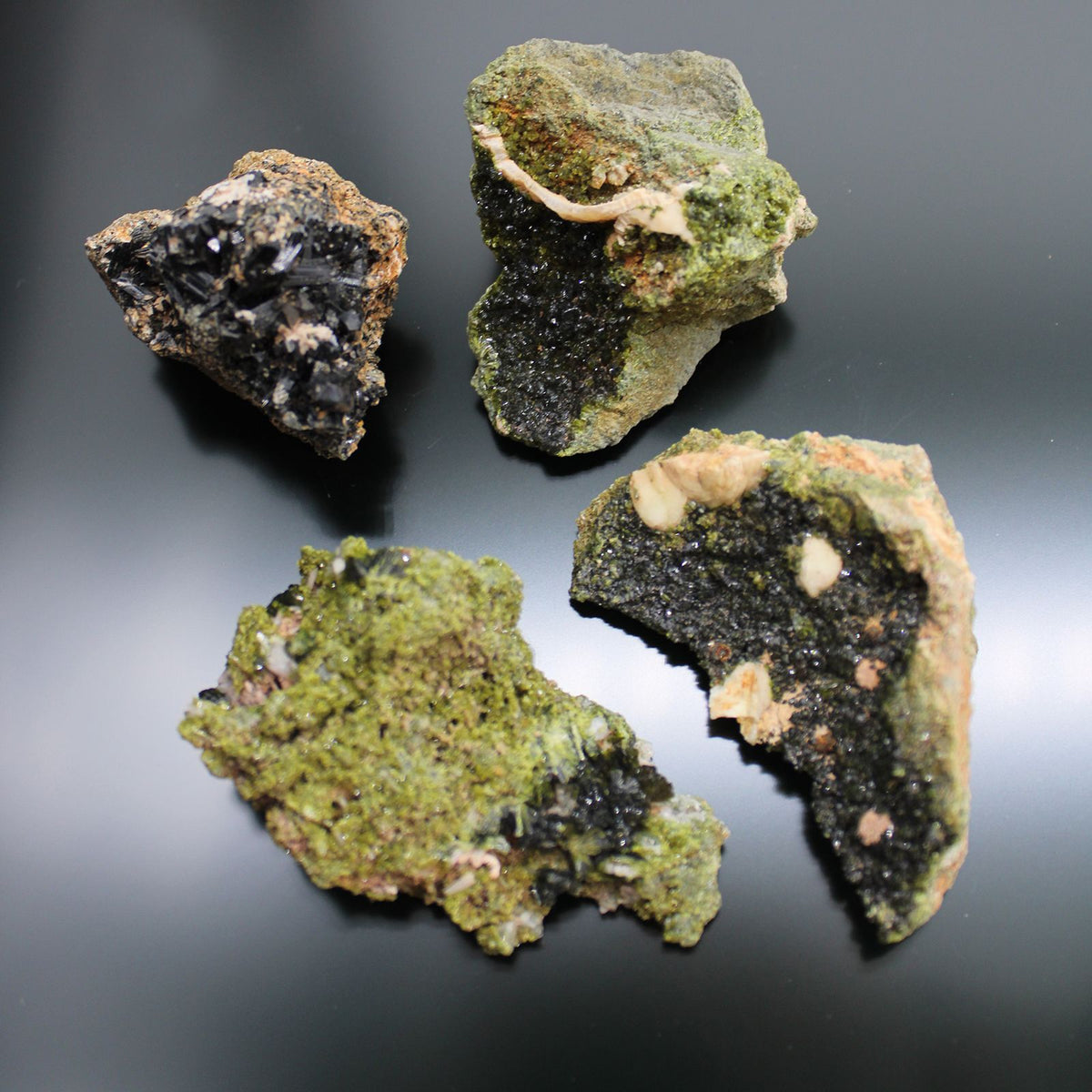 Épidote Naturelle - Lot de 10 Spécimens Bruts - photo 8