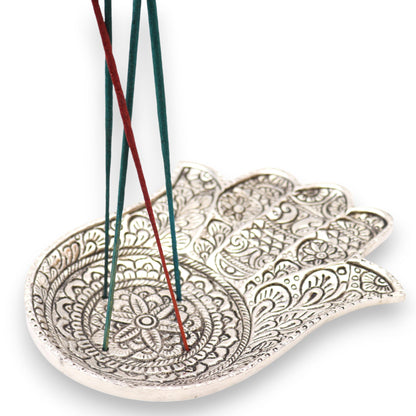 Porte-encens Hamsa 18x13cm - Purification & Méditation – photo 4