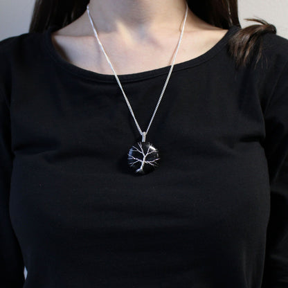 Tree of Life Gemstone Necklace - Black Onyx - photo 2