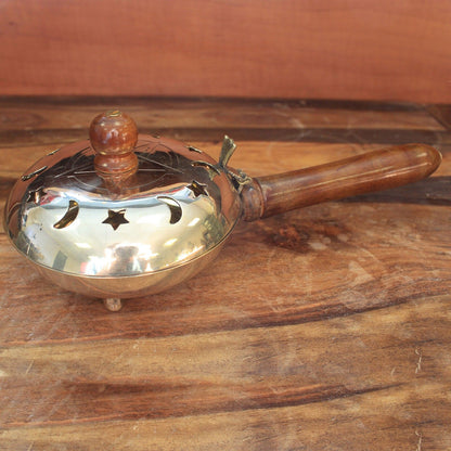 Brûle-Encens Pentagramme Laiton - Rituel & Méditation – photo 3