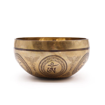 Bol Tibétain Gravé 16cm — Bodhi Tree Bouddha