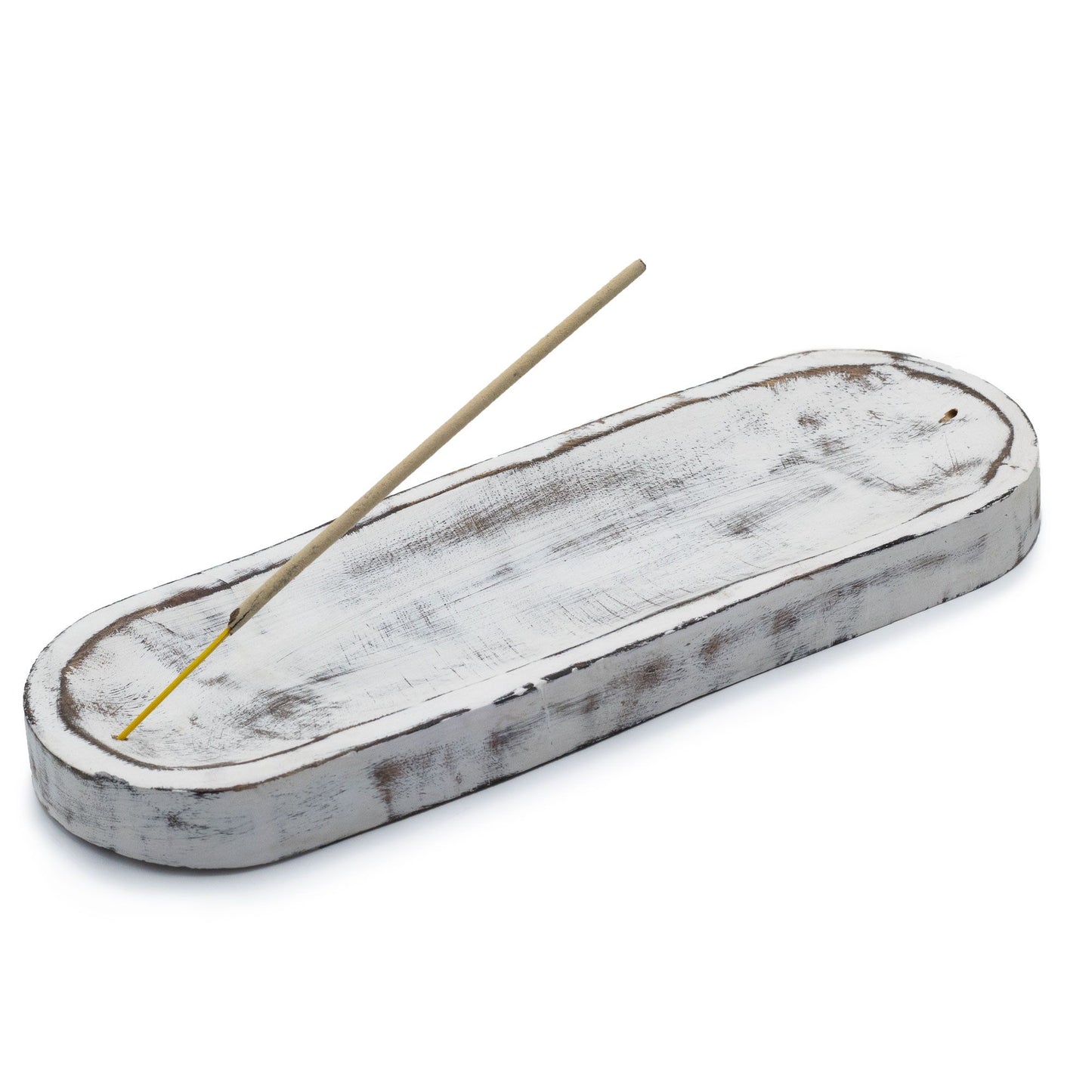 Planche de Cristal 30x10cm - Support & Porte-Encens Naturel