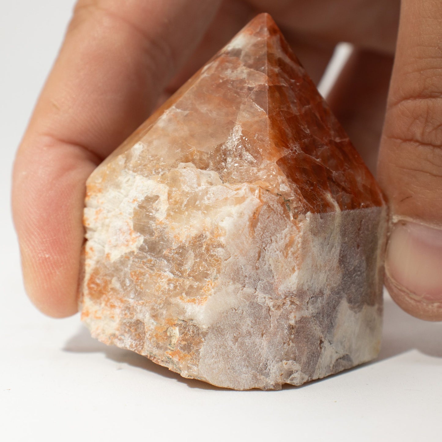 Pointe polie en Tourmaline sur matrice (lot de 5 à 6 pièces)