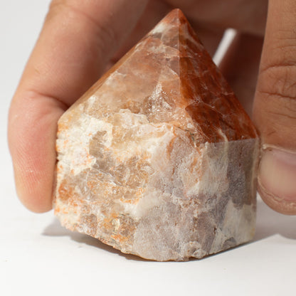 Pointe polie en Tourmaline sur matrice (lot de 5 à 6 pièces)