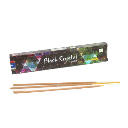 Encens Satya Black Crystal — Purification Aura 15g