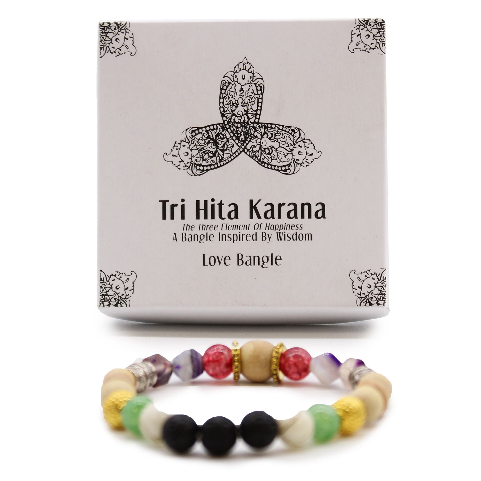 Bracelet Jonc Bali Tri Hita Karana - Amour & Équilibre – photo 4
