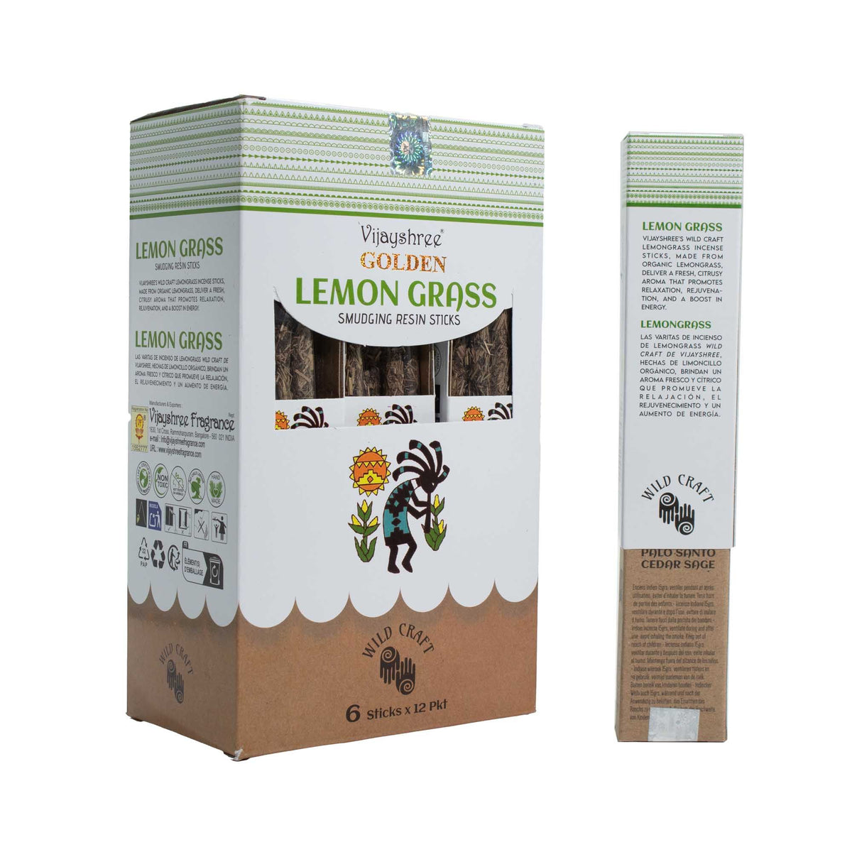 Bâtons de Résine Lemongrass Smudging 30g - Purification – photo 2