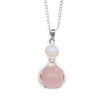 Pendentif Quartz Rose - Healing Hands Amour & Douceur