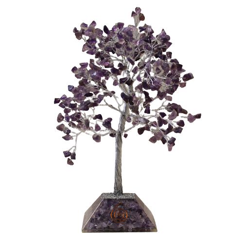Arbre de Vie Améthyste & Orgonite - 320 Pierres – photo 3