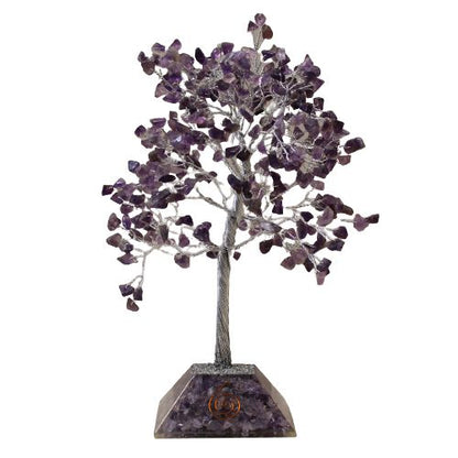 Arbre de Vie Améthyste & Orgonite - 320 Pierres – photo 3