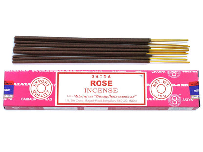 Encens Satya Rose 15g - Amour & Méditation – photo 3