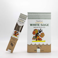 30g Golden White Sage Smudging Resin Sticks (6s)