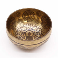 Bol Tibétain Gravé 16cm — Bodhi Tree Bouddha – photo 2