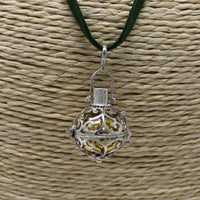 Clochette Ange Argent 925 Bali 18mm — Pendentif Artisan – photo 3