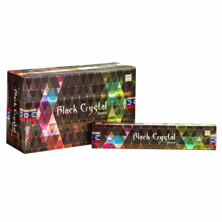 Encens Satya Black Crystal — Purification Aura 15g - photo 2