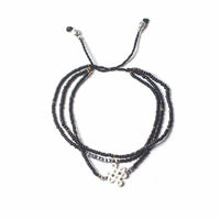 Bracelet Fil Noir Nœud Sans Fin - Ancrage & Équilibre – photo 3
