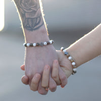 Lot de 2 bracelets d'amitié - Jaspe Paysage - photo 7
