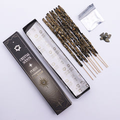 Pyrite & Encens Cannelle - Abondance & Volonté