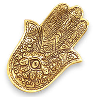 Porte-encens Hamsa 13cm - Purification & Méditation