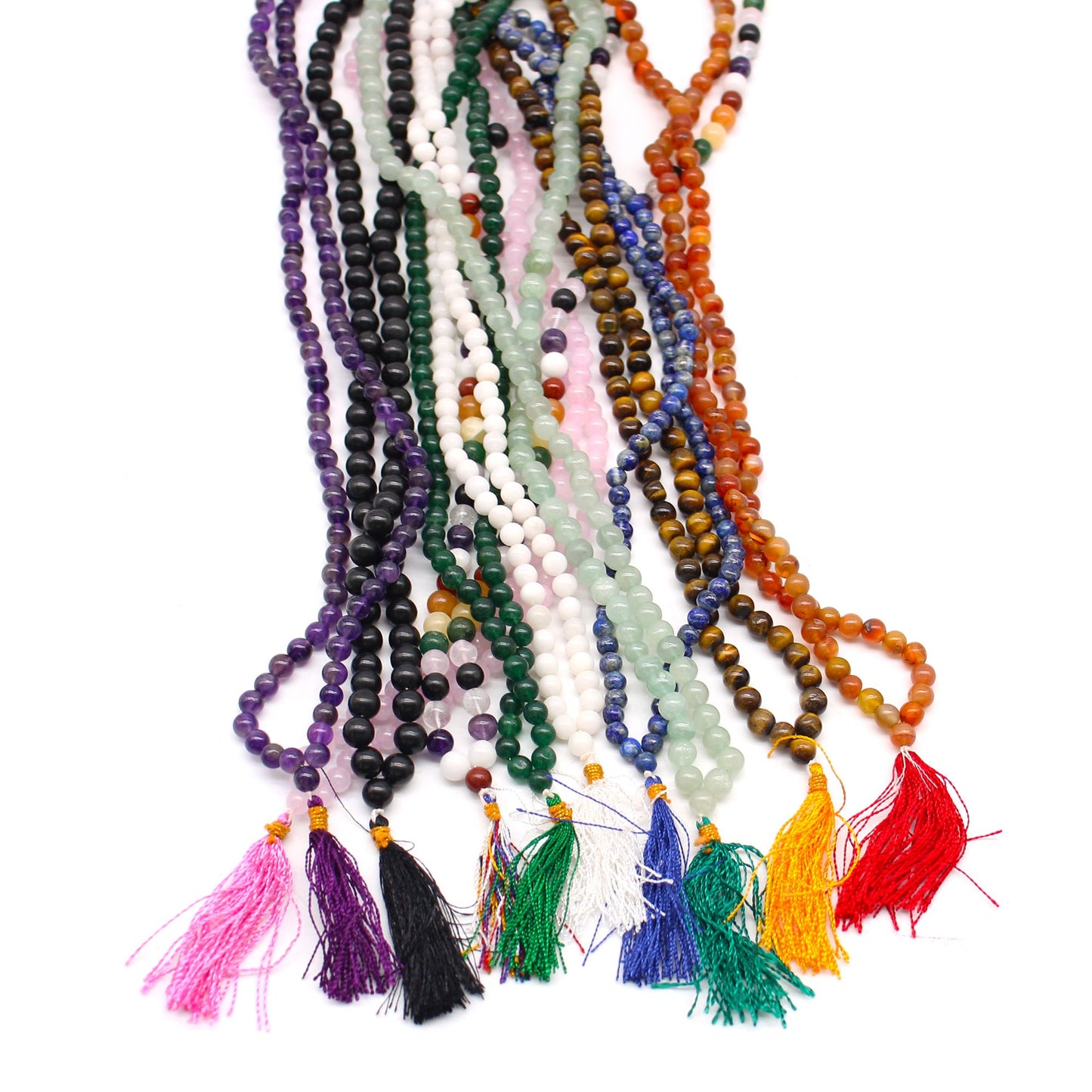 Mala bouddhiste 108 perles - Lapis-Lazuli - photo 4