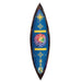 Enamel Incense Bowl - Mango Wood - Mandala