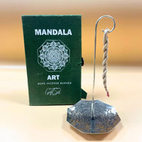 Encens Corde Mandala - Support Argenté & Boîte Cadeau – photo 6