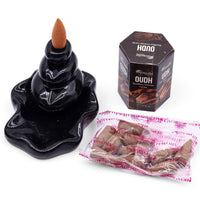 Masala Backflow Incense pack of 10 - Oudh