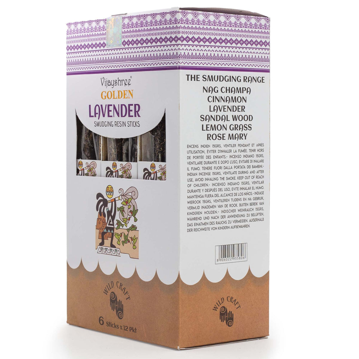 Bâtons de Résine Lavande Golden Smudging - 30g – photo 3