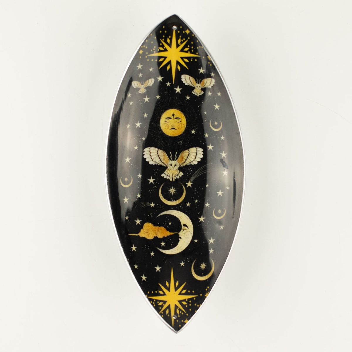 Porte-Encens Émaillé en Aluminium — Hibou de la Nuit Enchantée - photo 2